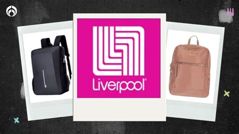 Liverpool tiene estas mochilas de marca a mitad de .